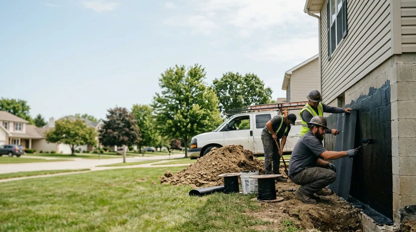 Basement Waterproofing in Elkhart, IL near me
